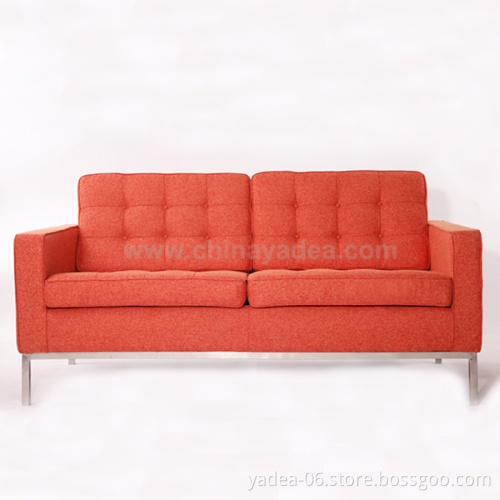 Modern design florence knoll sofa furniture reclining loveseat